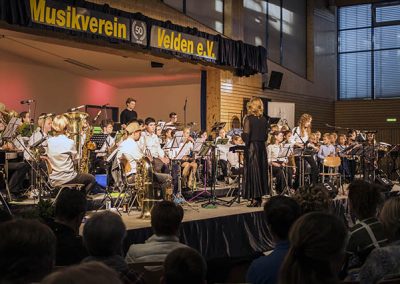 Konzert des Musikverein Velden e.V. anlässlich des 50jährigen Bestehens am 22. Oktober 2023 - fotografiert von Angelika Beer