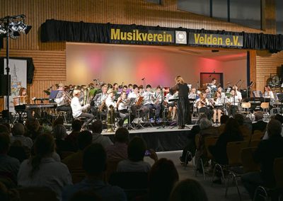 Konzert des Musikverein Velden e.V. anlässlich des 50jährigen Bestehens am 22. Oktober 2023 - Foto: Marcus Bleyl