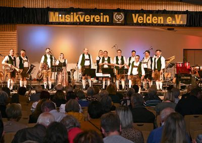 Konzert des Musikverein Velden e.V. anlässlich des 50jährigen Bestehens am 22. Oktober 2023 - Foto: Marcus Bleyl