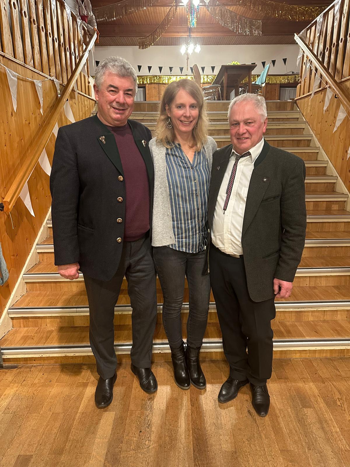 V. links: Ludwig Greimel, Silvia Beigl und Anton Zur